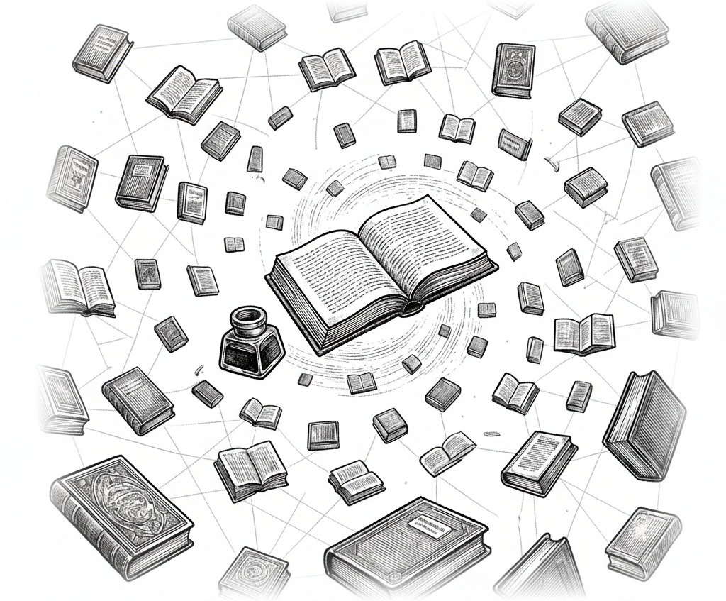 A knowledge network emerges