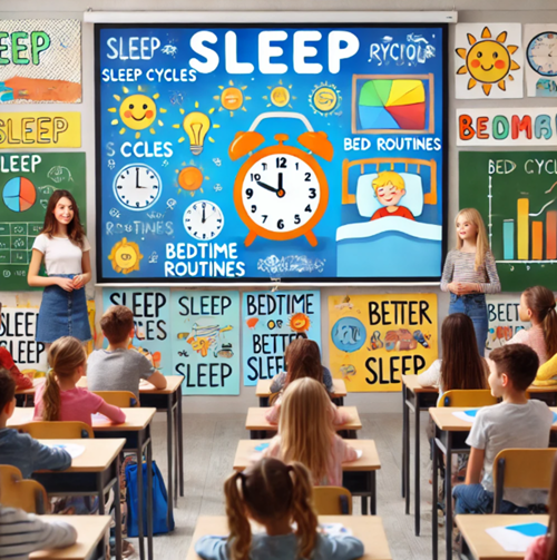 The Pride of Sharing — a Journey with Data and Information Track Students in the Sleep Initiative 